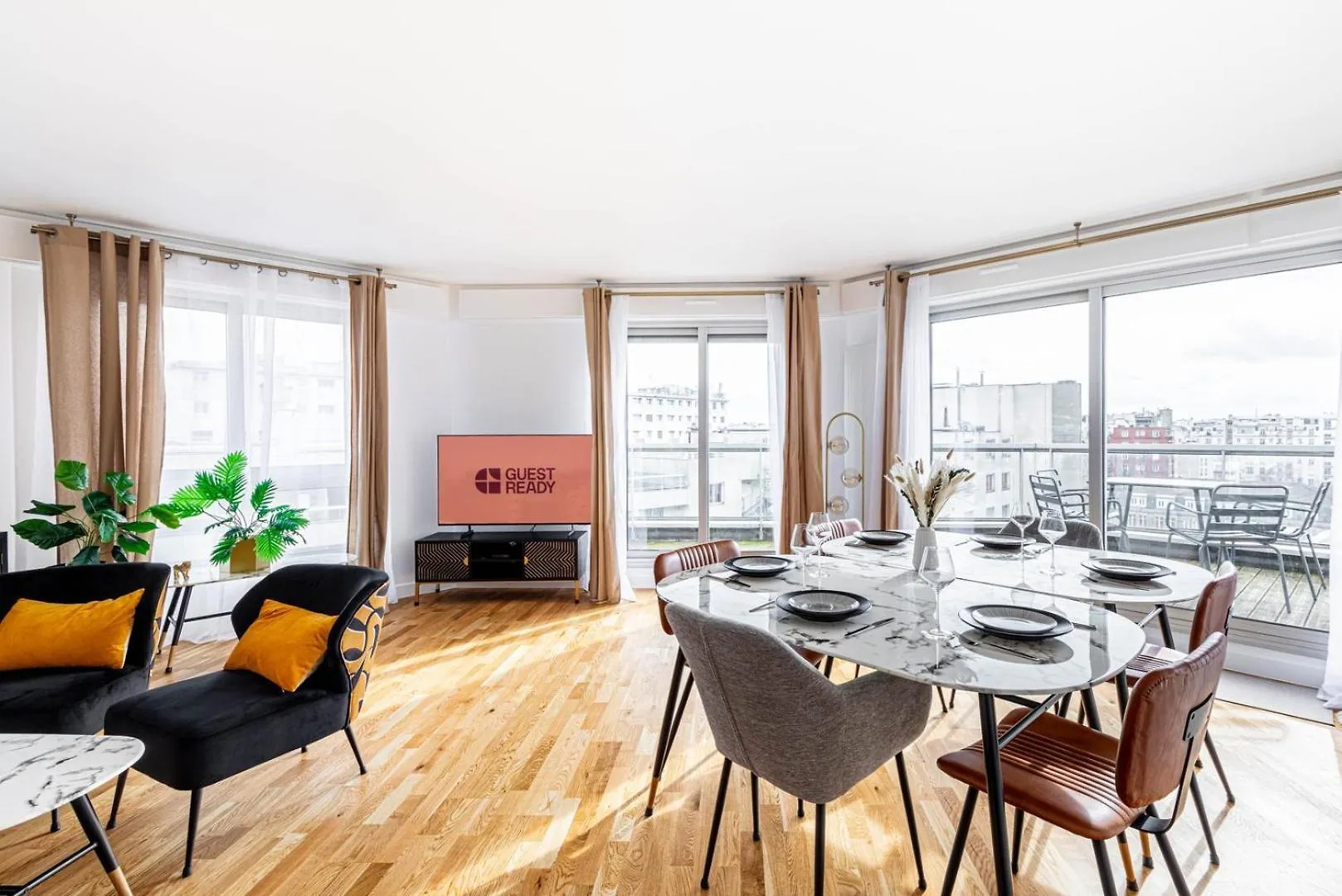 شقة Guestready - Charming Family Duplex With A Terrace باريس